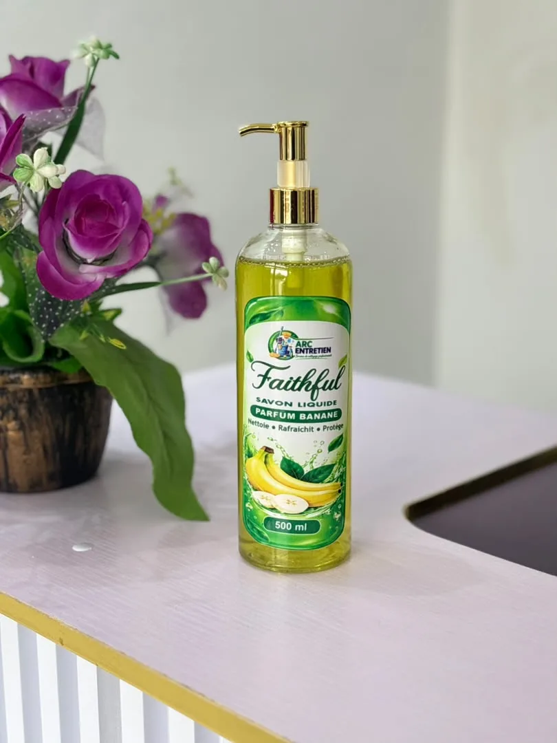 Savon Liquide Parfum Banane