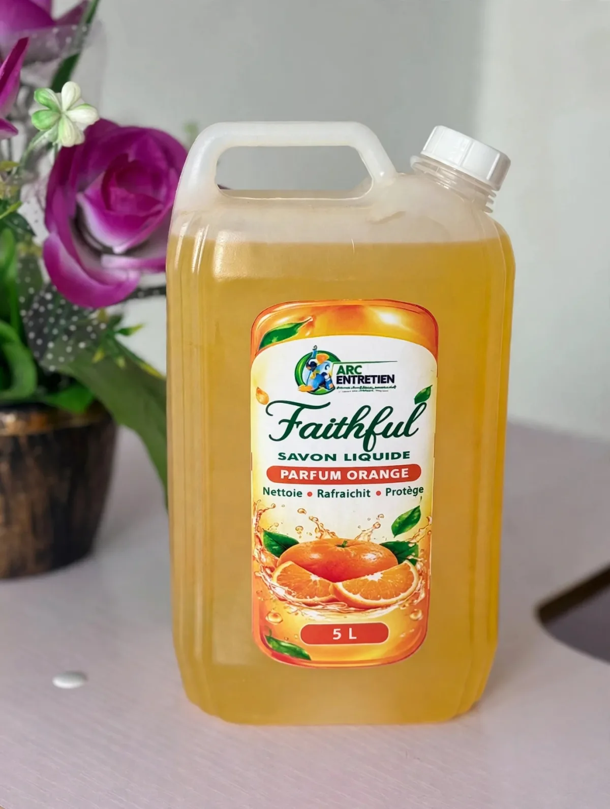 Savon Liquide Parfum Orange