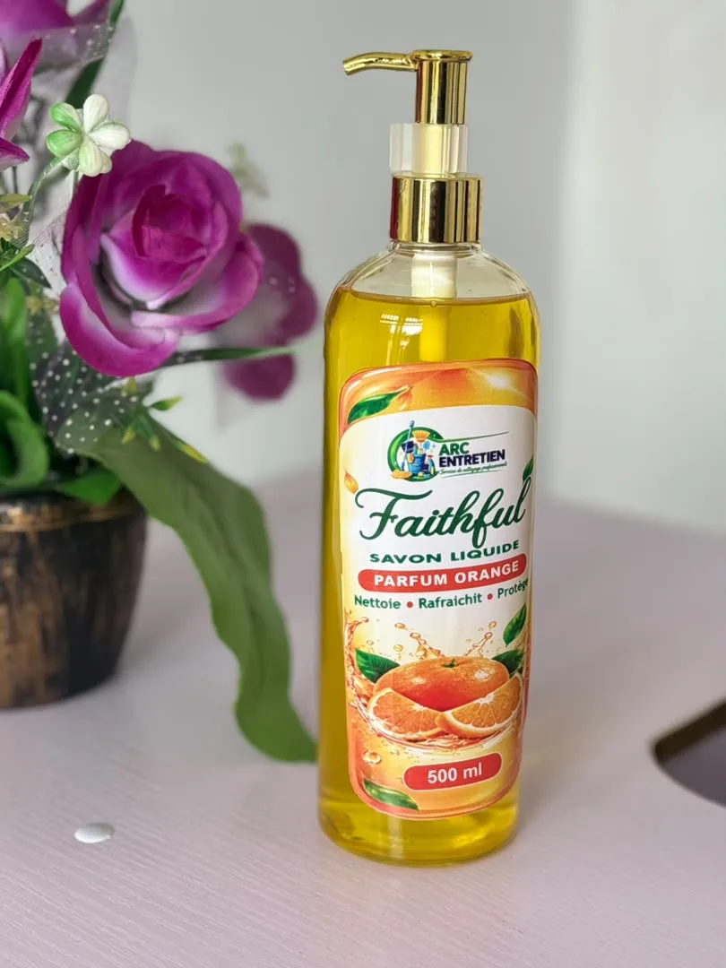 Savon Liquide Parfum Orange